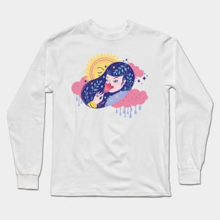 Summer rain Long Sleeve T-Shirt